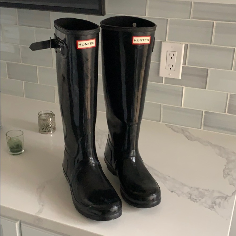 Black Hunter Boots